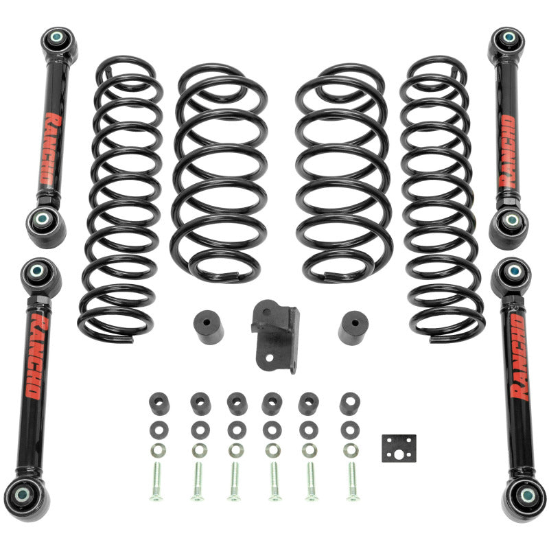 Rancho RS6503B 97-06 fits Jeep TJ Front and Rear RS6503B Suspension System - Master Part Number / One Box