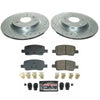 Power Stop K8715 21-23 fits Hyundai Santa Fe Rear Z23 Evolution Brake Kit