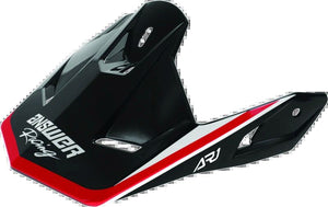 Answer 447093 AR1 Vivid Visor - Red/Hyper Acid