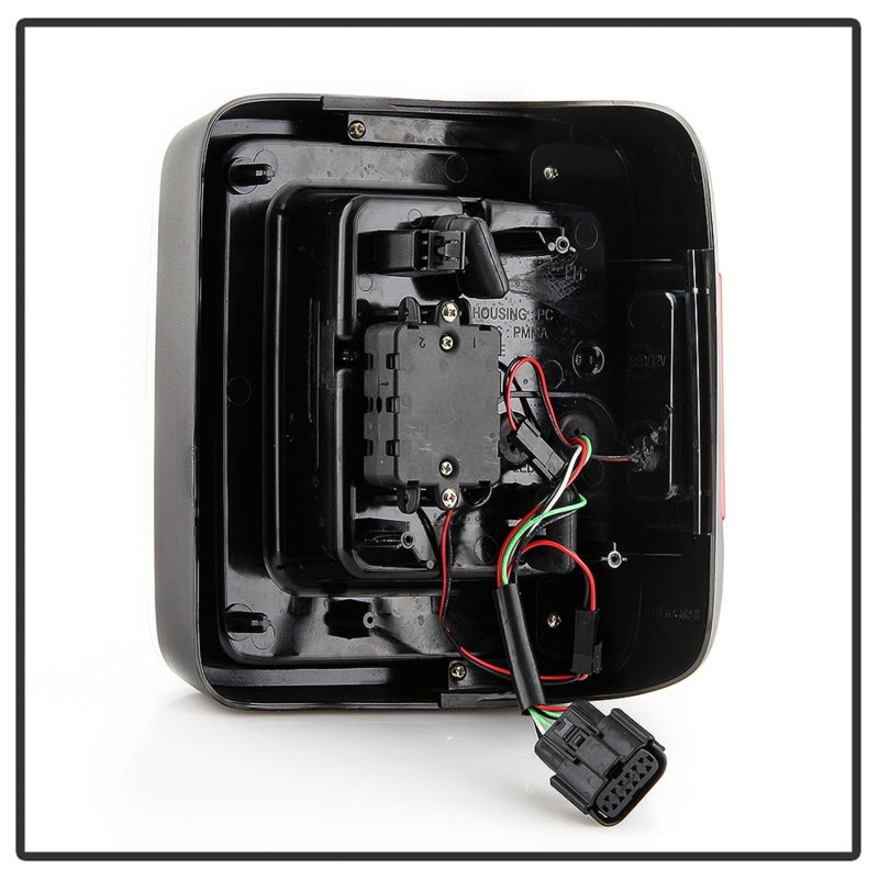 Spyder 5086174 fits Jeep 19-20 Wrangler - Full LED Tail Lights - Seq Turn Signa