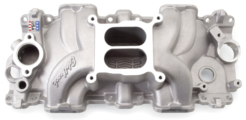 Edelbrock 7158 Intake Manifold Single Quad Perf RPM fits Chevrolet 348/409 Inwin Big Block Small Port