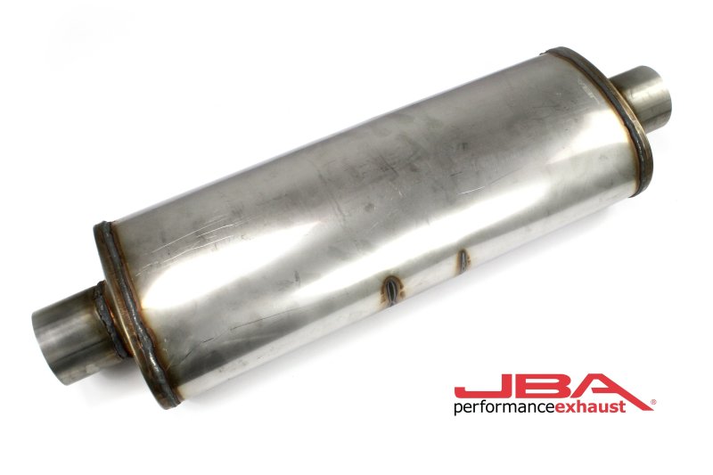 JBA 40-302202 Universal Chambered 304SS Muffler 22x8x5 3in Center/Center