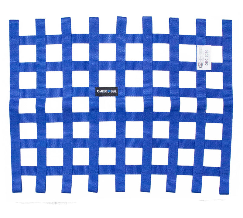 NRG NET-100BL SFI 27.1 Window Net 18in. x 23in. - Blue