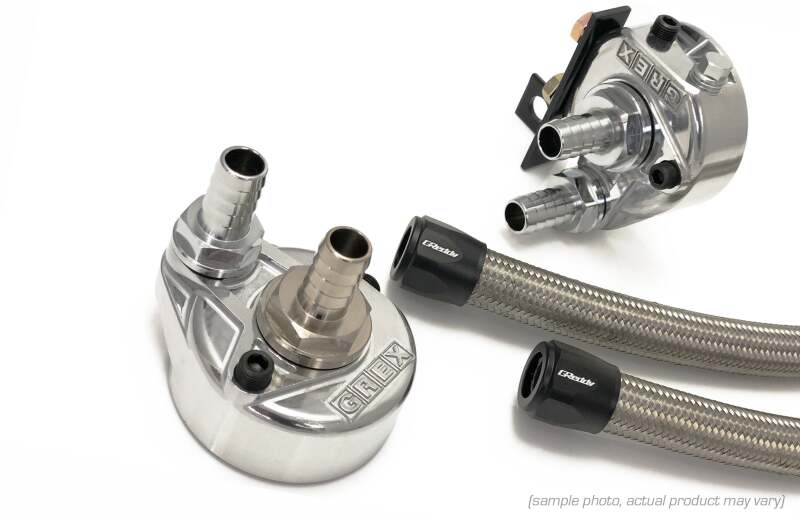 GReddy 12044902 93-96 fits Mazda RX-7 FD3S Oil Filter Relocation Kit *Special Or
