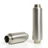 Ticon 116-10213-0000 Industries 12in OAL 4.0in In/Out Ultralight Titanium Muffler