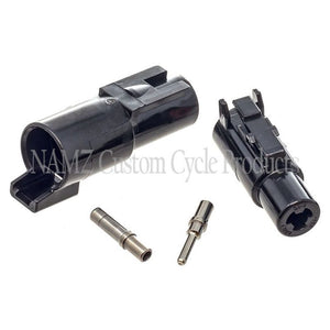 NAMZ HDD-XL-KIT Deutsch HD Series 1-Position Male & Female Connectors w/Solid Te