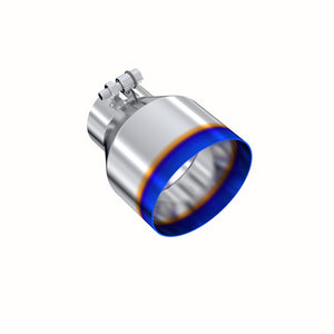 MBRP T5184BE T304 Stainless Steel Burnt End Angle Cut Exhaust Tip