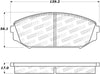 Stoptech 308.0793 Street Brake Pads