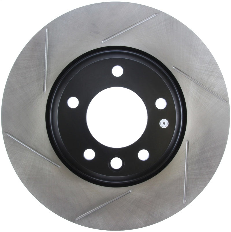Stoptech 126.33091SR Power Slot 07-10 Audi Q7 / 03-10 Porsche Cayenne Right Front Slotted Rotor