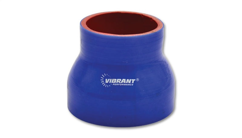 Vibrant 2766B Reinforced Silicone Transition Connector - 2in I.D. x 2.5in I.D.