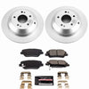 Power Stop 2019 Hyundai Santa Fe XL Rear Z23 Coated Brake Kit