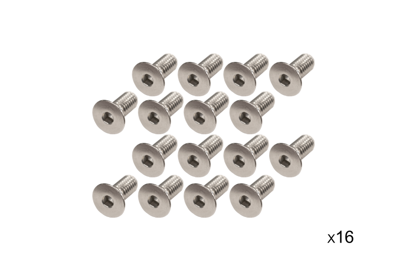 Kentrol 30733 fits Jeep 87-95 Wrangler YJ Windshield Bolts 16 Pack Stainless