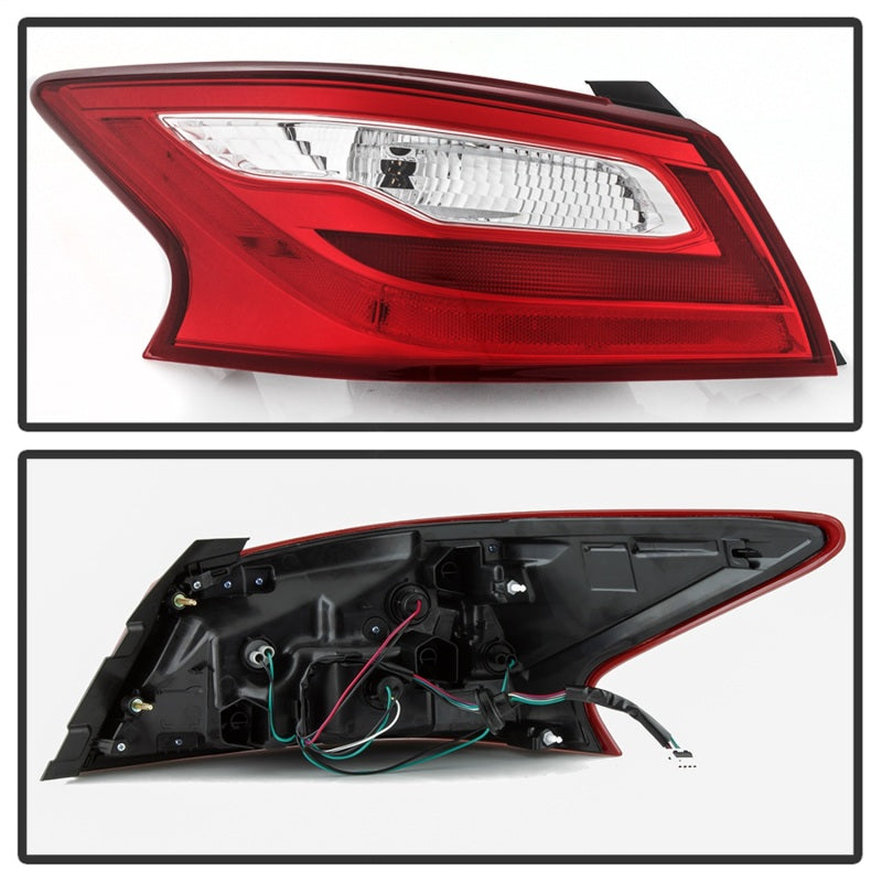xTune 9943003 16-18 fits Nissan Altima 4DR Driver Side Tail Light - OEM Outter