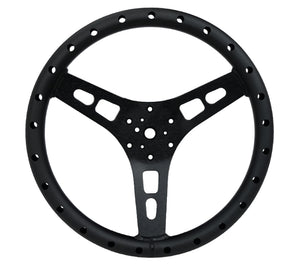 NRG RST-025MB RST-025MB Reinforced Steering Wheel 380mm Sport Full Aluminum