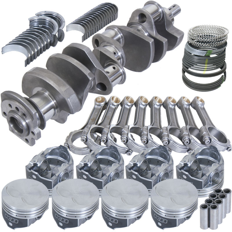 Eagle 13110060 fits Chevy 400 3.750in Crank 5.700in I-Beam Rods -7cc Flat Top 4.185in Pistons Rotating Assembly