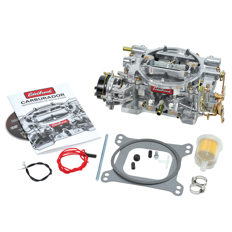 Edelbrock 1413 Carburetor Performer Series 4-Barrel 800 CFM Electric Choke Satin Finish