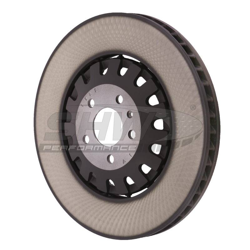 SHW Performance AFX44278 SHW 19-20 fits Audi A8 Quattro L Front Smooth Lightweight Brake Rotor (4M0615301AP)