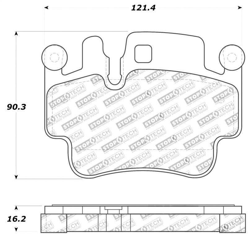 Stoptech 309.0993 Performance Brake Pads