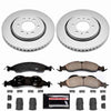 Power Stop 07-09 Ford Expedition Front Z23 Coated Brake Kit