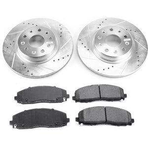 PowerStop K7941 fits Jeep 18-19 Wrangler Front Z23 Evolution Sport Brake Kit