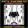 Rock Krawler TJ45X2TR 97-06 fits Jeep Wrangler TJ 4.5 Inch X Factor X2 Flat Belly Trail Runner Long Arm System