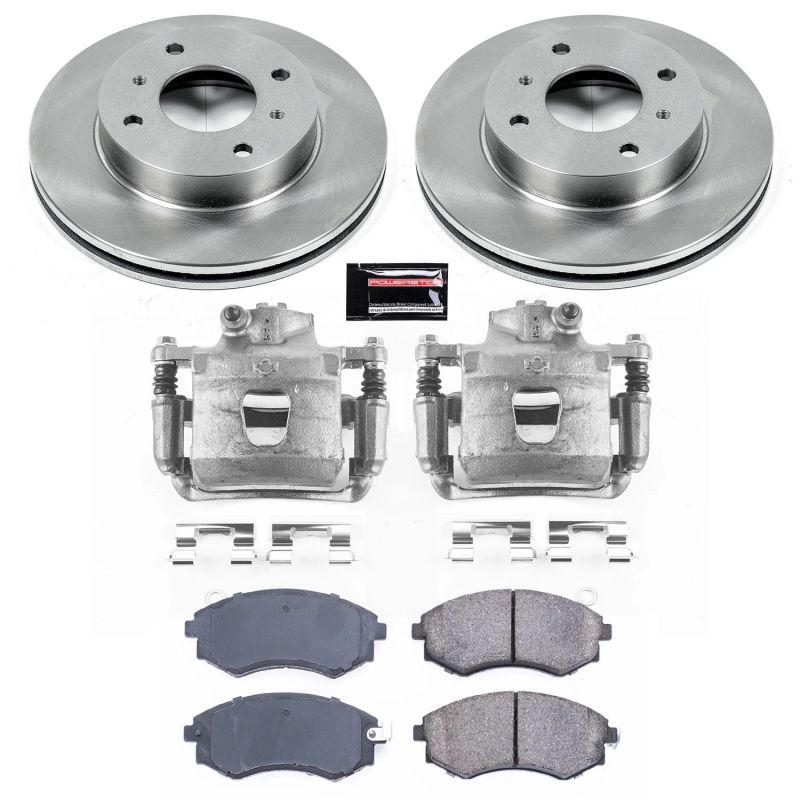 PowerStop fits Infiniti 91-96 G20 Front Autospecialty Brake Kit w/Calipers