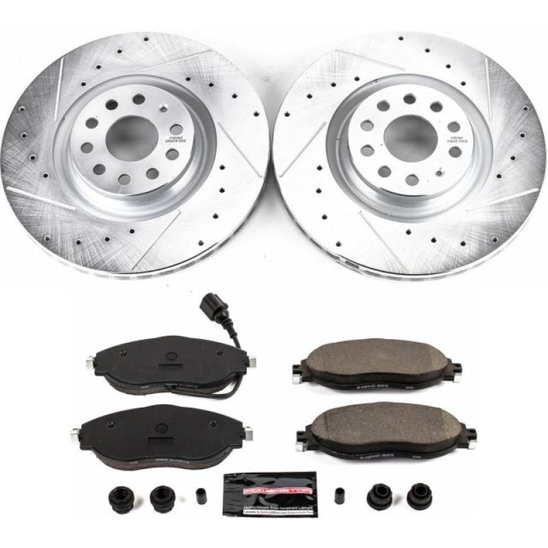 PowerStop K7175 fits Volkswagen 12-17 CC Front Z23 Evolution Sport Brake Kit