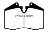 EBC S9KR1702 S9 Brake Pad and Rotor Kit