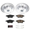 PowerStop K981 fits Saab 03-11 9-3 Rear Z23 Evolution Sport Brake Kit