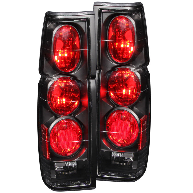 ANZO 211118 1997 fits Nissan 86-19 Hardbody Taillights Black