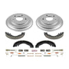 PowerStop KOE15398DK fits Honda 12-15 Civic Coupe Rear Autospecialty Drum Kit