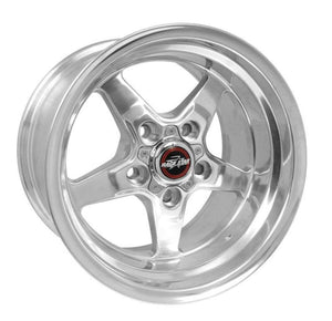 Race Star 92-510150DP 92 Drag Star 15x10.00 5x4.50bc 5.50bs Direct Drill Polished Wheel