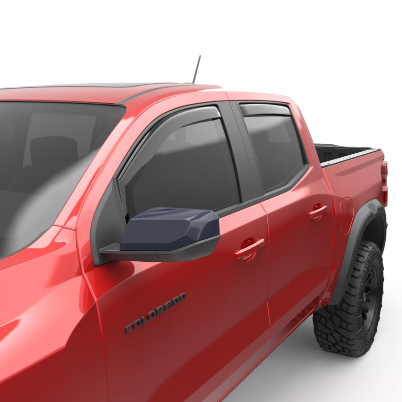 EGR 571481 23-24 fits GM Colorado/fits Canyon In-Channel Window Visors - Set of 4 (571481)