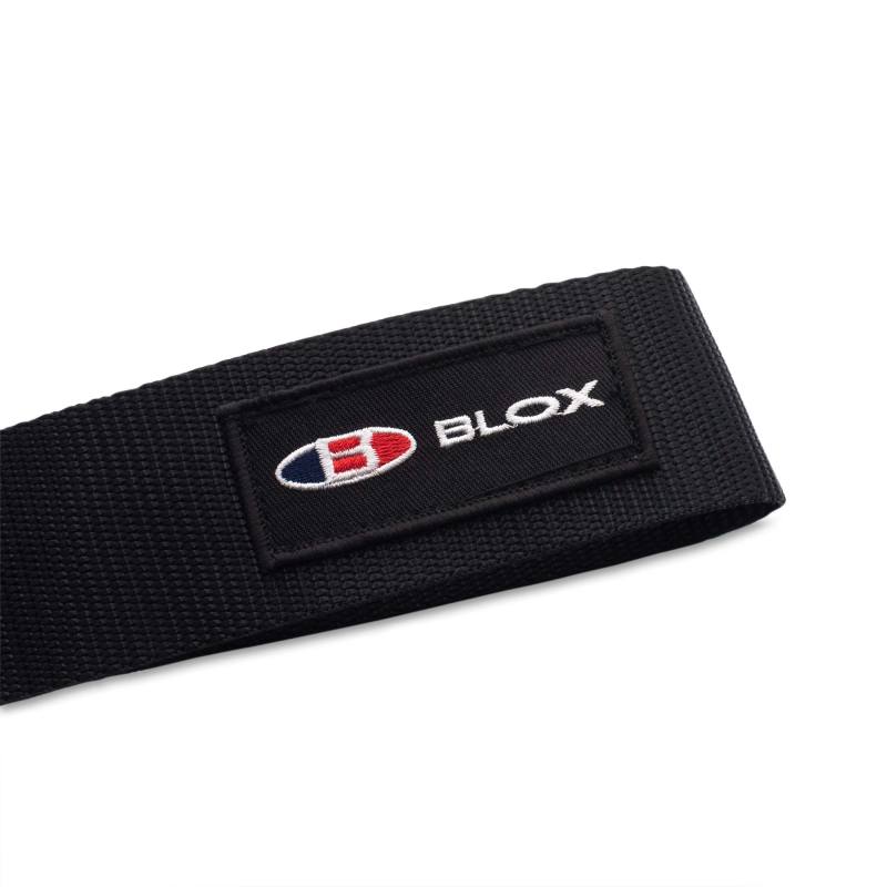 BLOX Racing BXAP-00034-BK Universal Tow Strap With BLOX Logo - Black