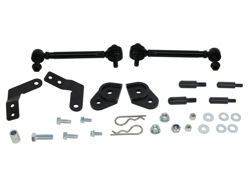 Whiteline KLC234 fits Jeep 18-19 Wrangler Front Sway Bar Link Kit