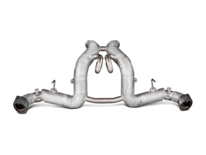Akrapovic S-MC/TI/3 16-17 McLaren 540C 570S Slip-On Line (Titanium) w/ Carbon Ti