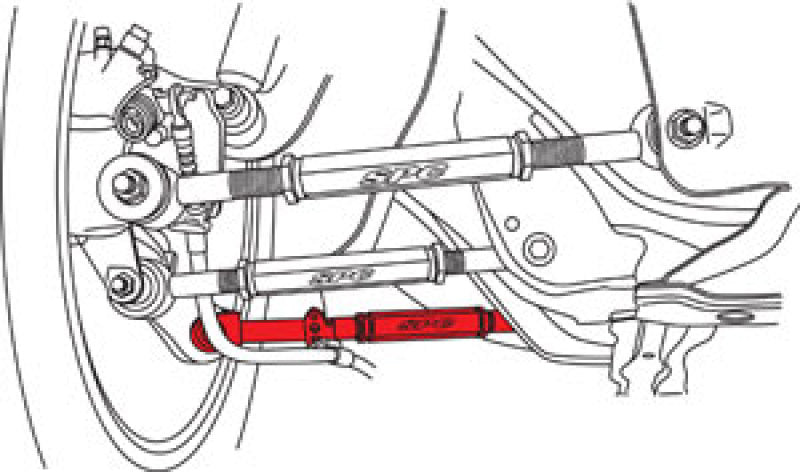 SPC Performance 67292 04-08 fits Acura TL / TSX Lower Setback Control Arm