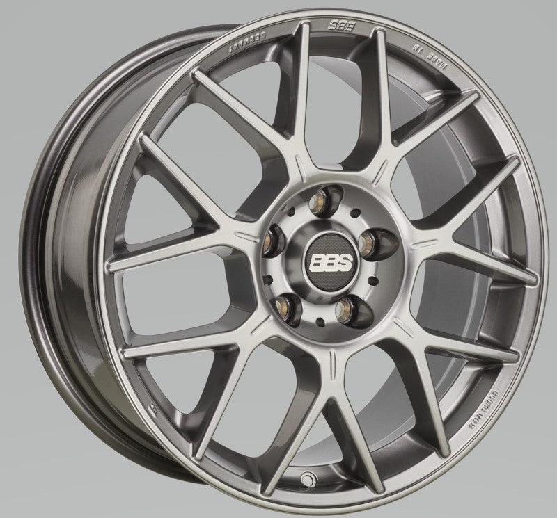 BBS XR0203PG XR 19x8.5 5x112 ET44 Platinum Gloss Wheel -82mm PFS/Clip Required