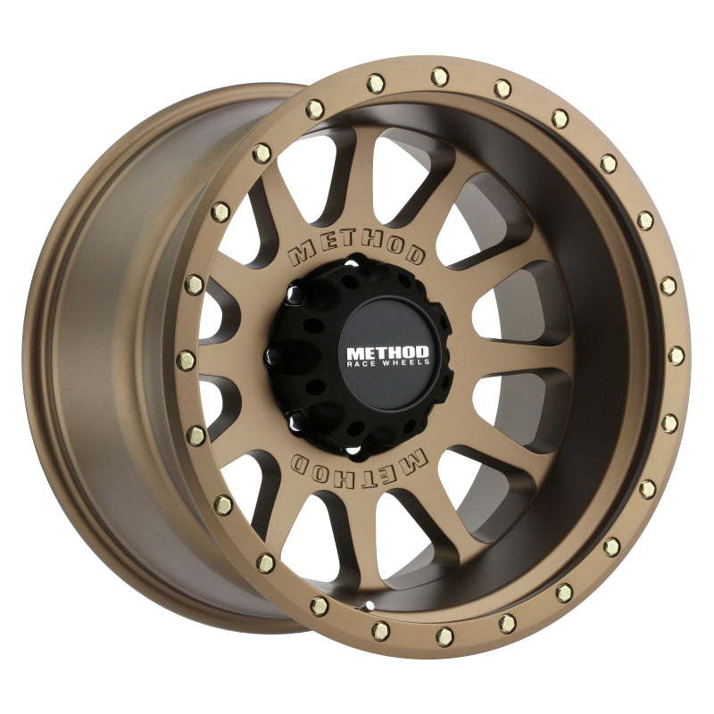 Method MR60521280952N MR605 NV 20x12 -52mm Offset 8x6.5 121.3mm CB Method Bronze Wheel