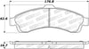 Stoptech 305.0882 Street Select Brake Pads