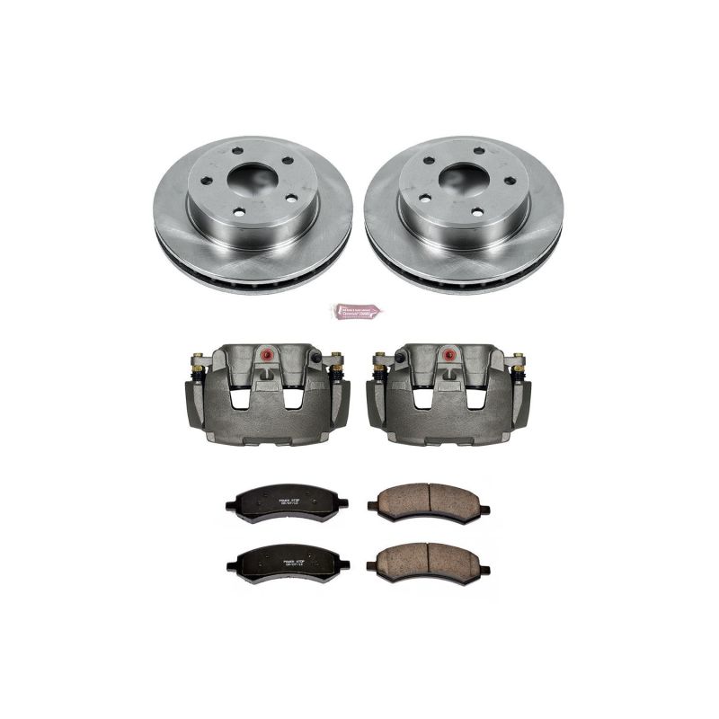 Power Stop KCOE2193A 2011 fits Ram Dakota Front Autospecialty Kit w/Cals
