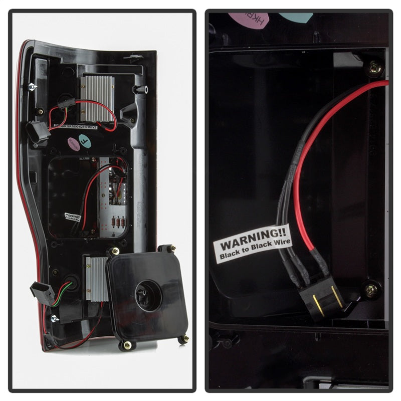 Spyder 5085603 fits Ford 17-18 F-250 Super Duty (Excl LED Models) LED Tail Ligh