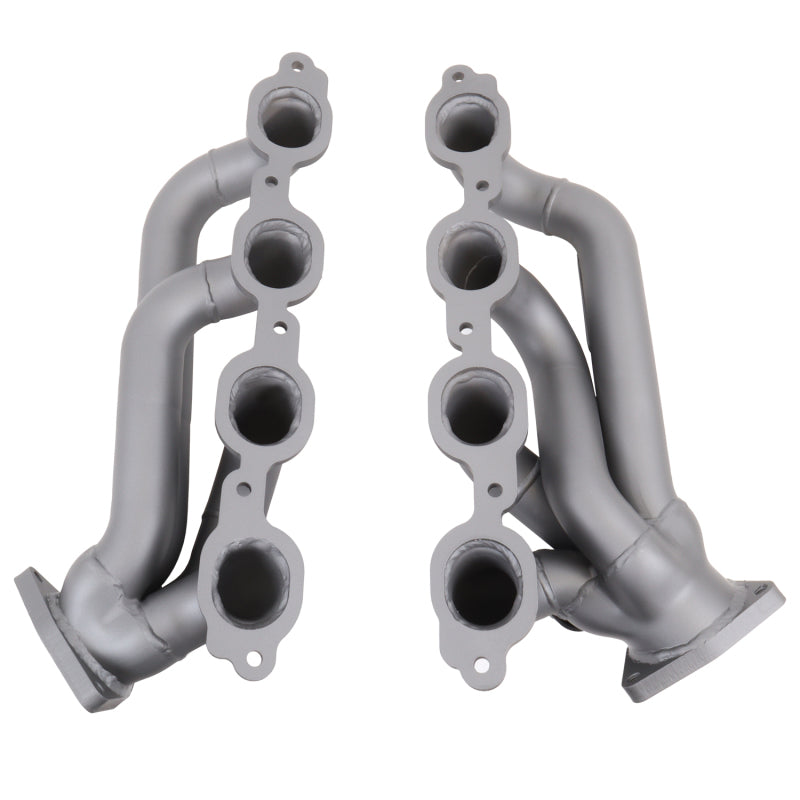 BBK  4047 GM Truck 5.3/6.2 1 3/4in Shorty Tuned Length Headers - Titanium Cerami