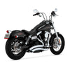 Vance and Hines 26081 Vance & Hines HD Dyna 06-09 Big Radius 2-2 Chrome Full