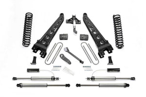 Fabtech K2291DL 17-21 fits Ford F250/350 4WD Gas 4in Rad Arm Sys w/Coils & 2.25 Dl Resi Frt & Dl Rr Shks