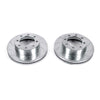 PowerStop AR85153XPR fits Ford F-450 Super Duty Front Drilled/Slotted Rotor Pair
