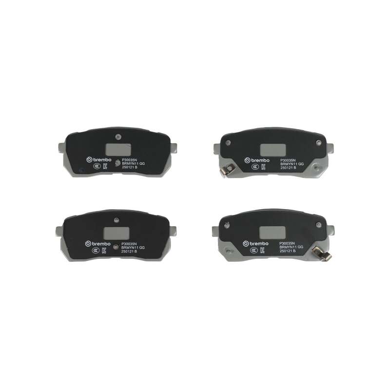 Brembo OE P30035N 07-10 fits Kia Sedona/ Hyundai Veracruz Rear NAO Brake Pad