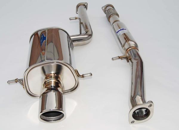 Invidia HS02SW1G3S 02-07 WRX/STi 76mm Q300 Stainless Steel Cat-back Exhaust