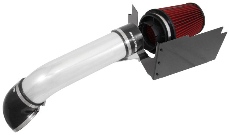 Spectre 9900 99-07 fits GM Truck V8-4.8/5.3/6.0L F/I Air Intake Kit - Clear Anodized w/Red Filter