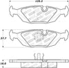 Stoptech 308.0279 Street Touring Brake Pads